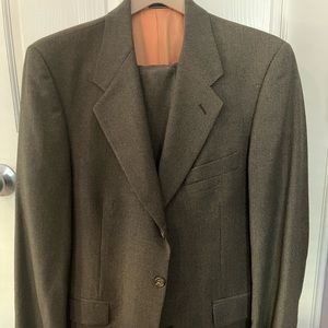 Vintage Evan-Picone men’s suit 40R jacket; 34R waist pants